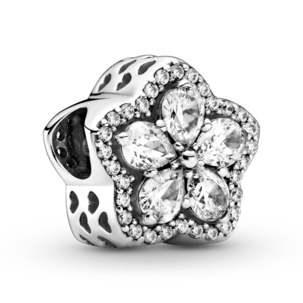 Sparkling Snowflake Charm